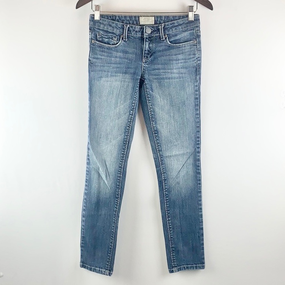 AEROPOSTALE | Ashley Ultra Skinny Faded Worn Distressed Jeans